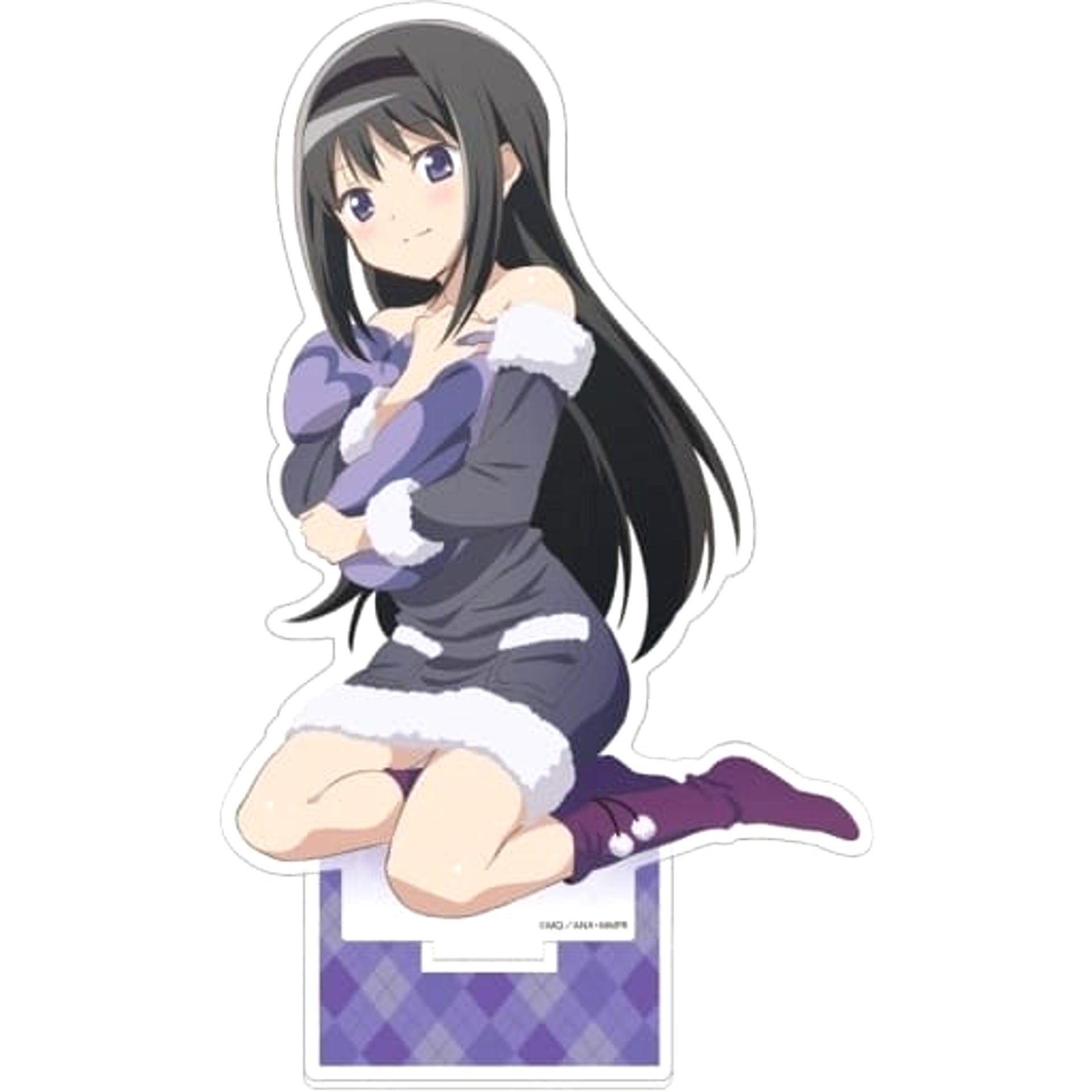 Puella Magi Madoka Magica The Movie Rebellion Homura Akemi Room Wear Big Acrylic Stand Acrylic Stands [USED]