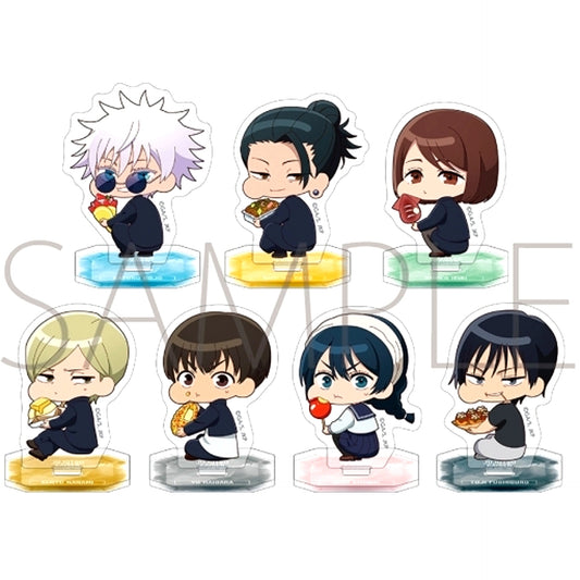 Set of 7 Jujutsu Kaisen Season 2 Hidden Inventory Premature Death Kapurikko Hobaru Acrylic Stand Collection Vol. 2 [USED]
