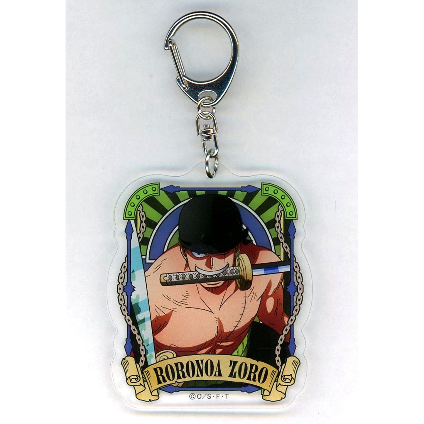 Roronoa Zoro One Piece Ultimate Crew 5th Acrylic Keychain [USED]