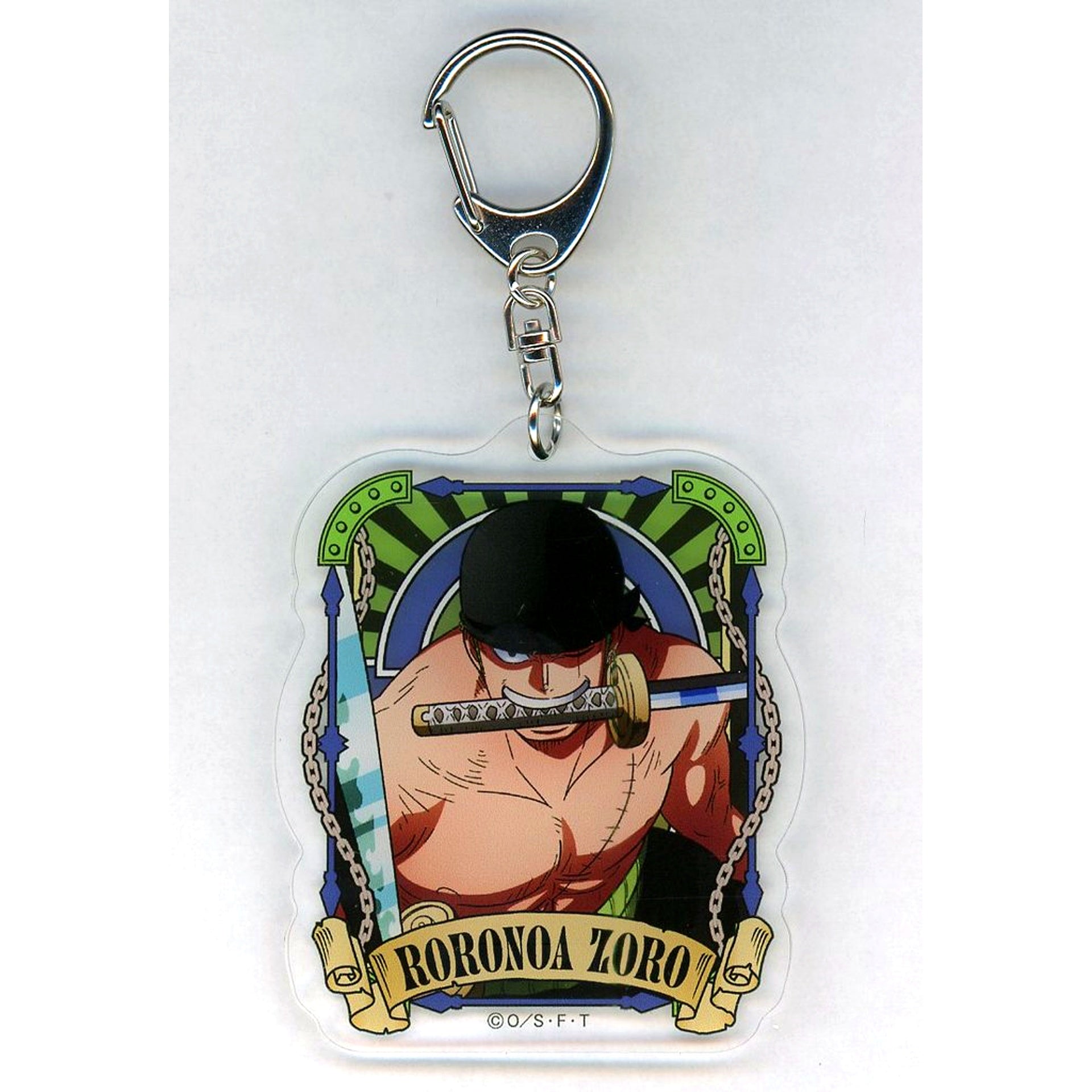 Roronoa Zoro One Piece Ultimate Crew 5th Acrylic Keychain [USED]