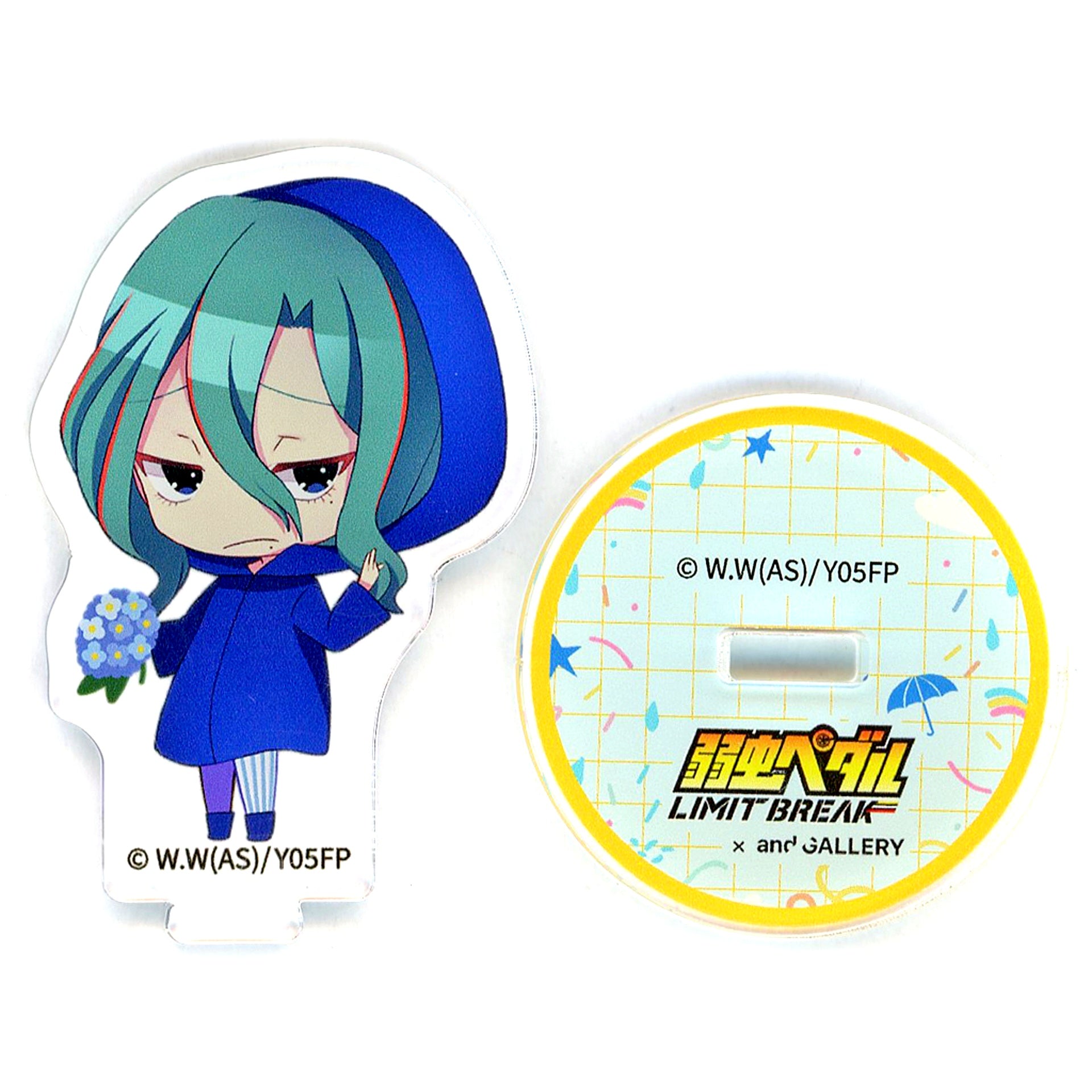 Yusuke Makishima Yowamushi Pedal LIMIT BREAK x and GALLERY Collabo Cafe Acrylic Stand [USED]