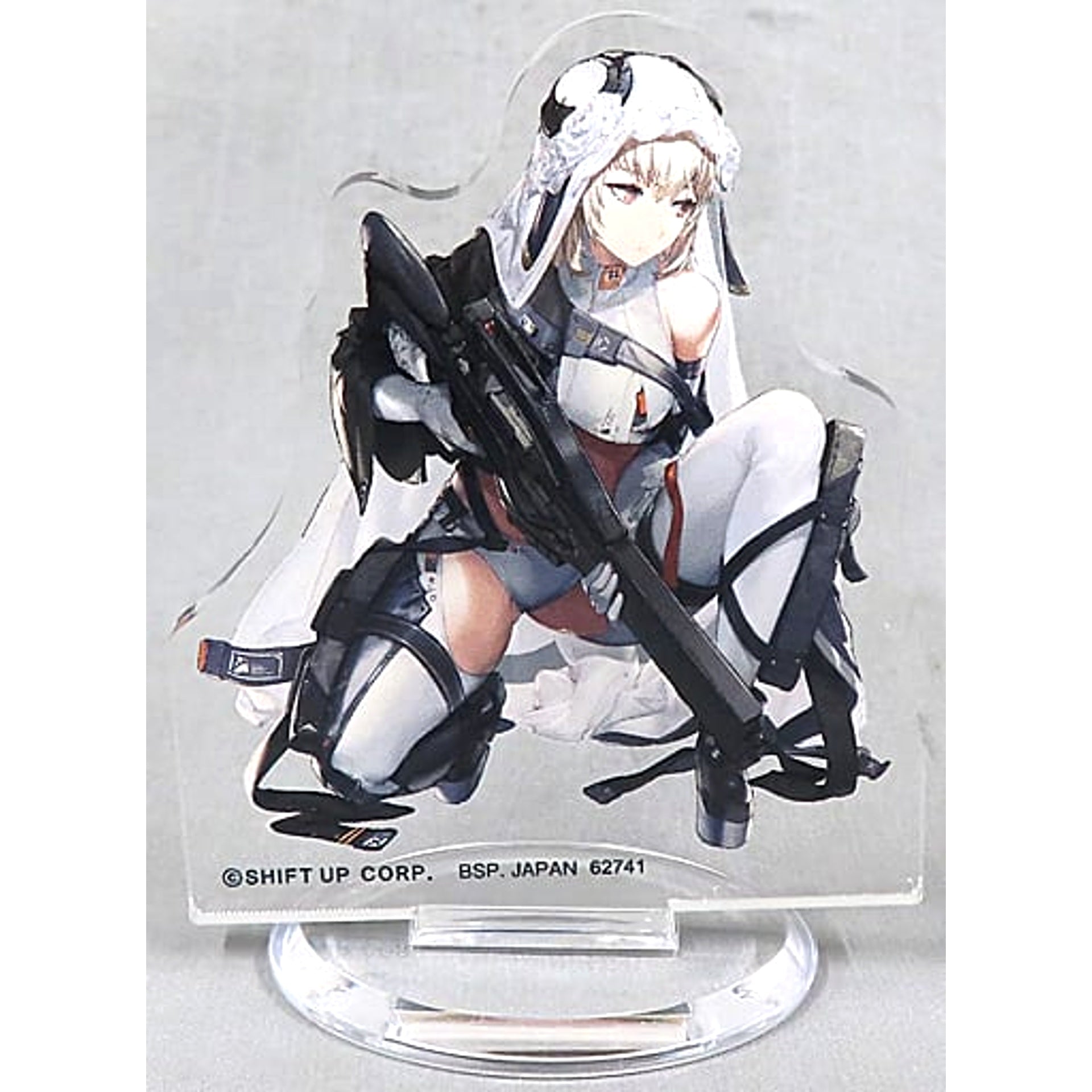 Ichiban Kuji GODDESS OF VICTORY: NIKKE Julia Battle Acrylic Stand Prize K Acrylic Stands [USED]