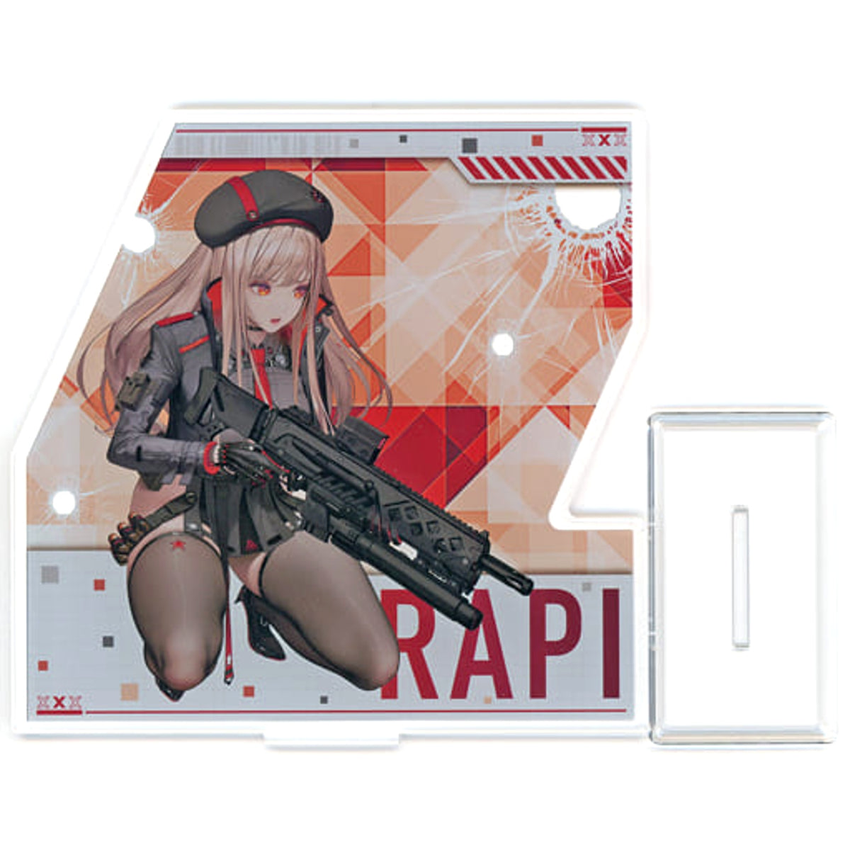 Goddess of Victory: Nikke Rapi Ichiban Kuji Double-Sided Acrylic Stand Last One Prize Acrylic Stands [USED]