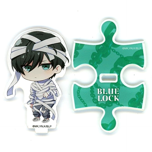 Rin Itoshi Blue Lock Monster Party at Manga Ten Mini Character Acrylic Stand Monster Party Ver. [USED]