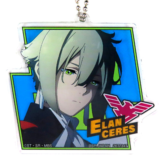 Elan Ceres Mobile Suit Gundam The Witch from Mercury Acrylic Plate Keychain [USED]