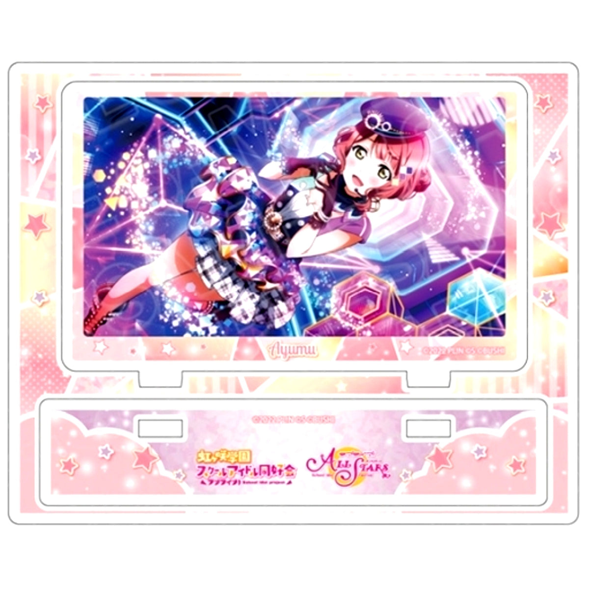 Ayumu Uehara Cyber World Ver Acrylic Stand Love Live! School Idol Festival ALL STARS [USED]