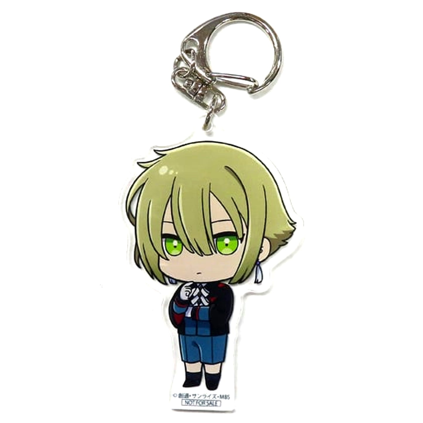 Elan Ceres animate Exclusive SD Illustration Acrylic Keychain Blu-ray DVD Mobile Suit Gundam The Witch from Mercury Season 2 Vol. 1-2 animate Linked Purchase Bonus [USED]