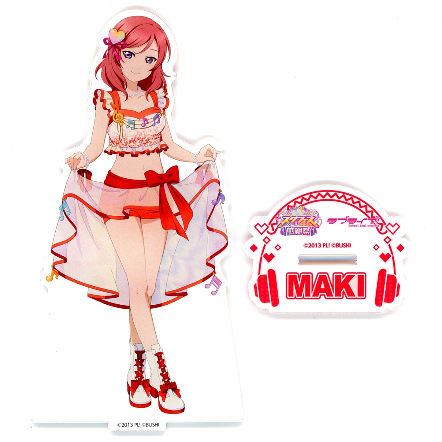 Maki Nishikino Mu's Acrylic Stand Love Live Series SIF Series Thanksgiving 2023 [USED]