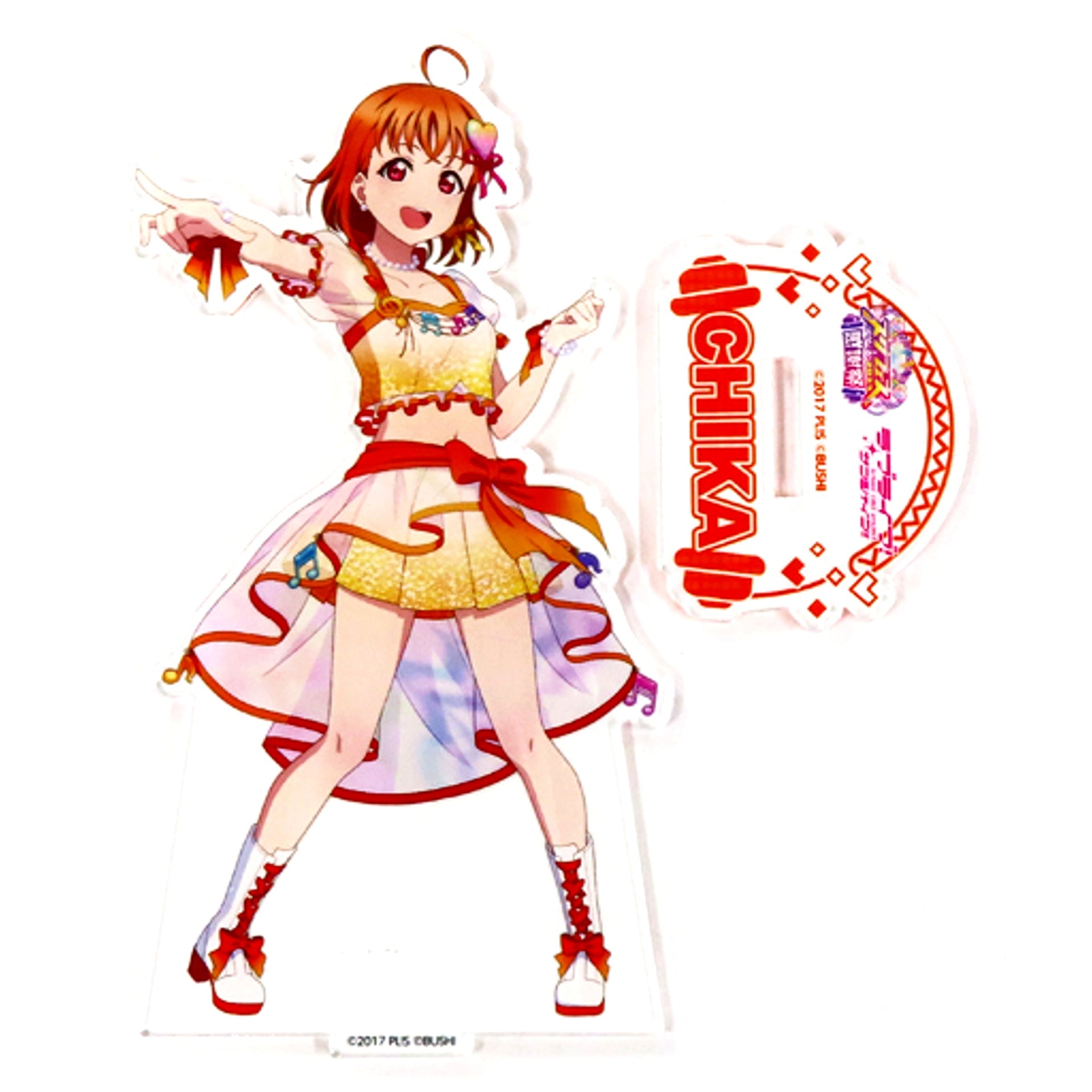 Chika Takami Aqours Acrylic Stand Love Live Series SIF Series Thanksgiving Festival 2023 [USED]