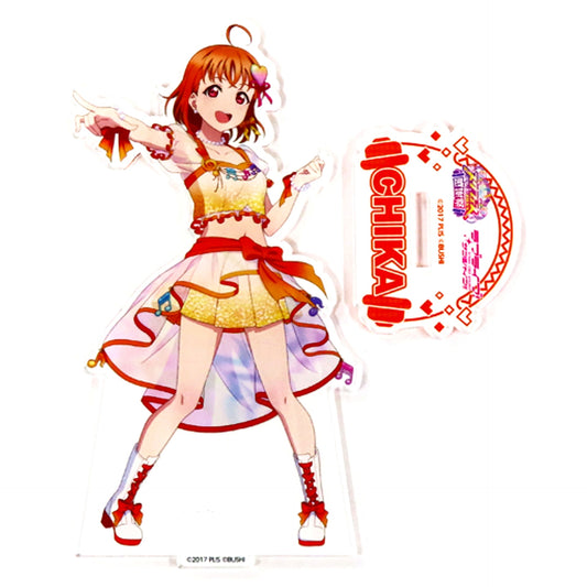 Chika Takami Aqours Acrylic Stand Love Live Series SIF Series Thanksgiving Festival 2023 [USED]
