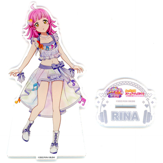 Rina Tennoji Nijigasaki High School Idol Club Acrylic Stand Love Live Series SIF Series Thanksgiving Festival 2023 [USED]
