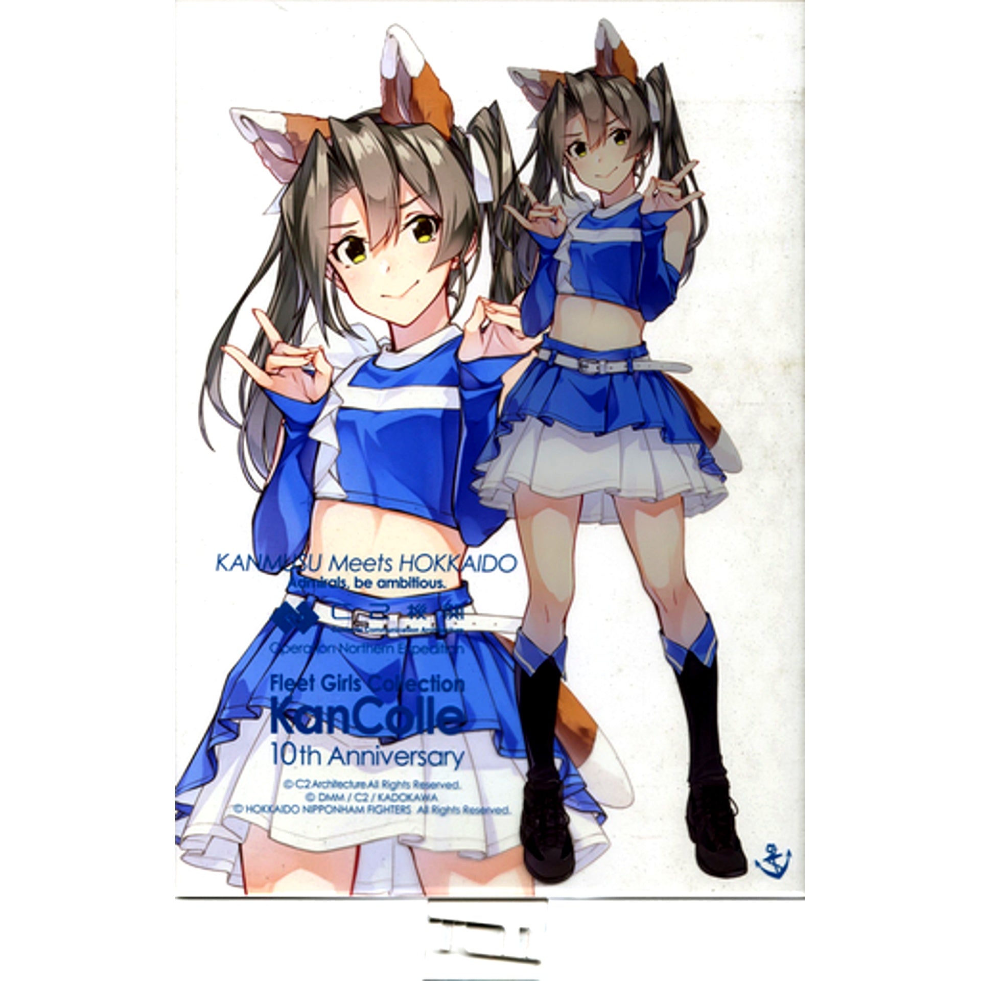 Zuikaku Fox mode Kantai Collection -KanColle- C2 Kikan Hokkaido Expedition KANMUSU Meets HOKKAIDO Special Event 2023 Ltd Ship Girl Acrylic Board [USED]