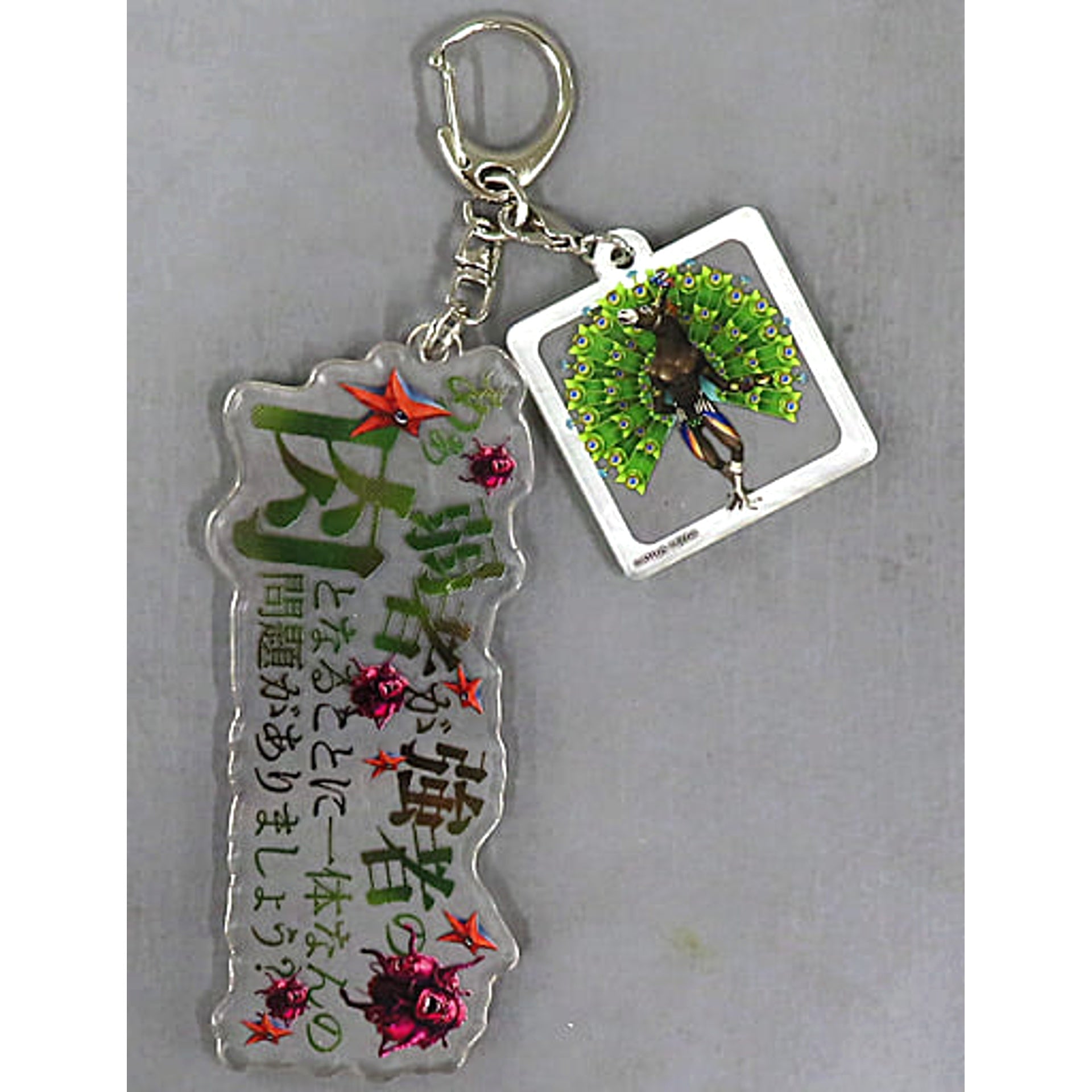 Shin Megami Tensei Survival of the Fittest Quote Acrylic Keychain 30th Anniversary Thanksgiving Festival in KT Zepp Yokohama Limited Keychains [USED]