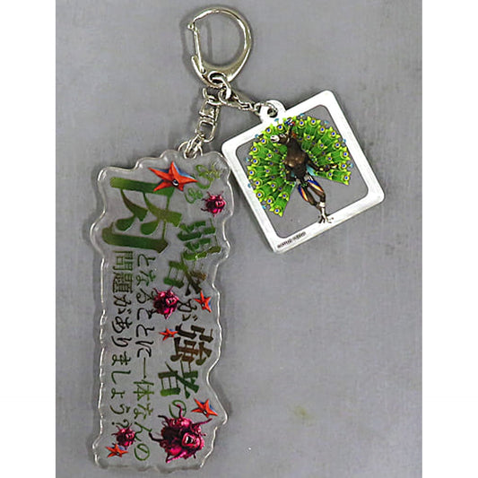 Shin Megami Tensei Survival of the Fittest Quote Acrylic Keychain 30th Anniversary Thanksgiving Festival in KT Zepp Yokohama Limited Keychains [USED]