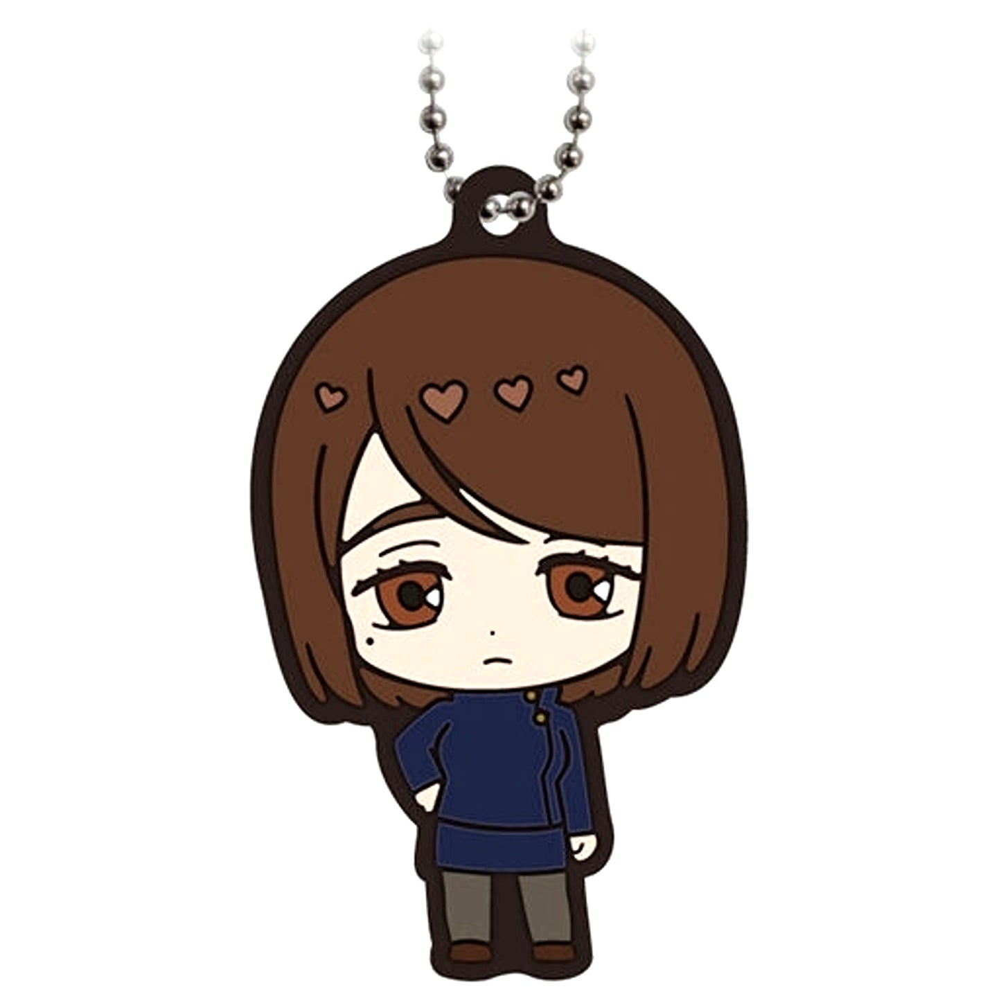 Shoko Ieiri Jujutsu Kaisen Punitop Capsule Rubber Mascot [USED]