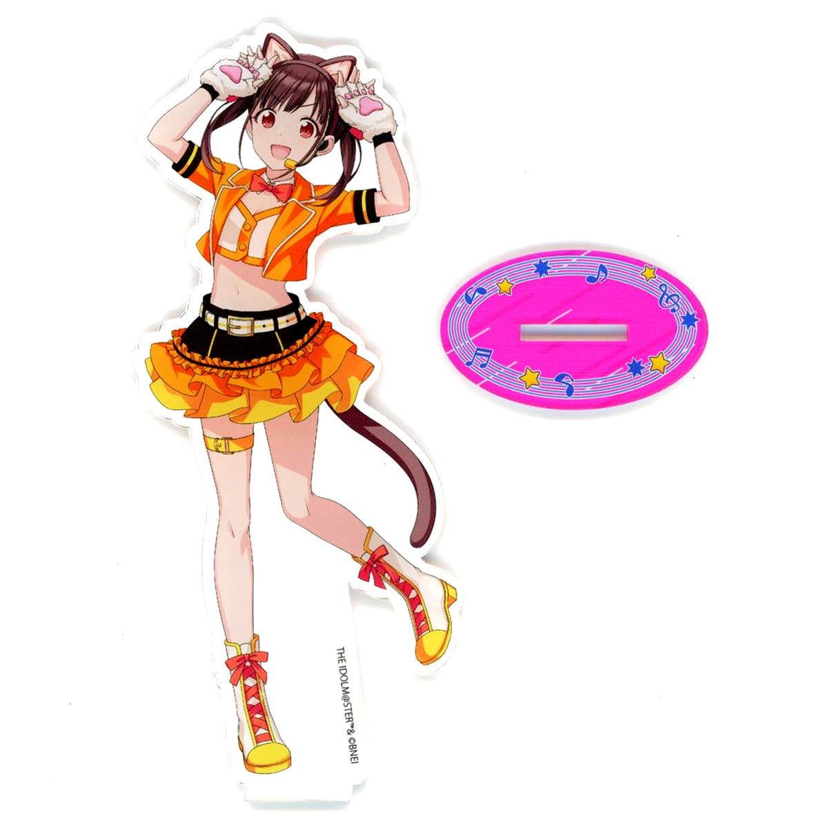 Chiyoko Sonoda THE IDOLM@STER Shiny Colors Acrylic Stand Karaoke Manekineko [USED]