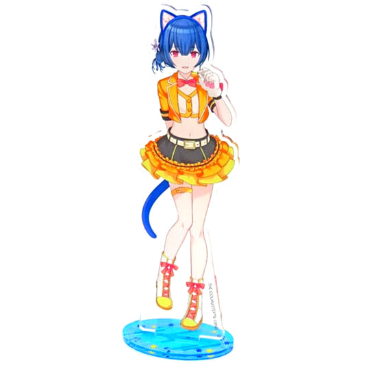 Rinze Morino THE IDOLM@STER Shiny Colors Acrylic Stand Karaoke Manekineko [USED]