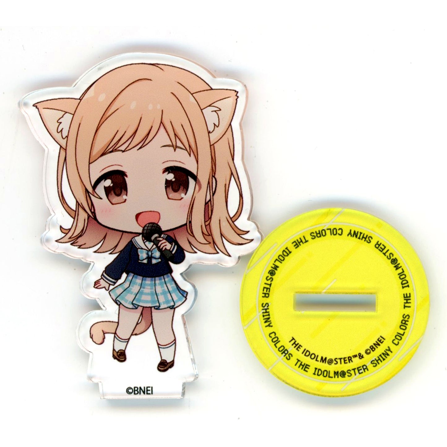 Mano Sakuragi A Box The Idolmaster Shiny Colors x Karaoke Manekineko Trading Mini Acrylic Stand [USED]