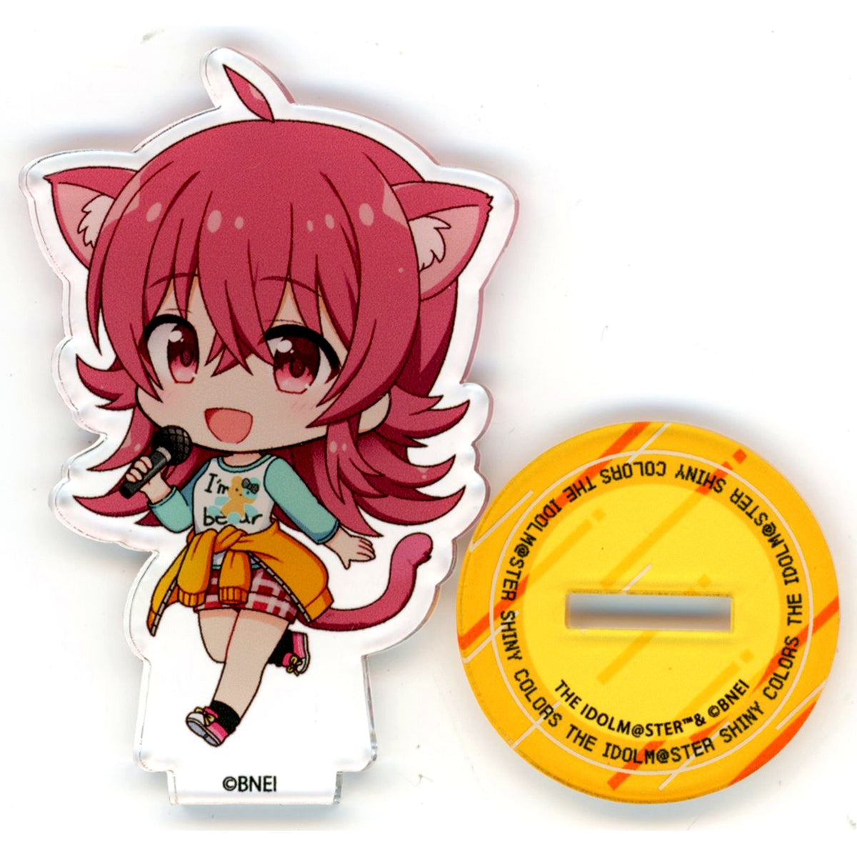 Kaho Komiya The Idolmaster Shiny Colors x Karaoke Manekineko Trading Mini Acrylic Stand A Box [USED]