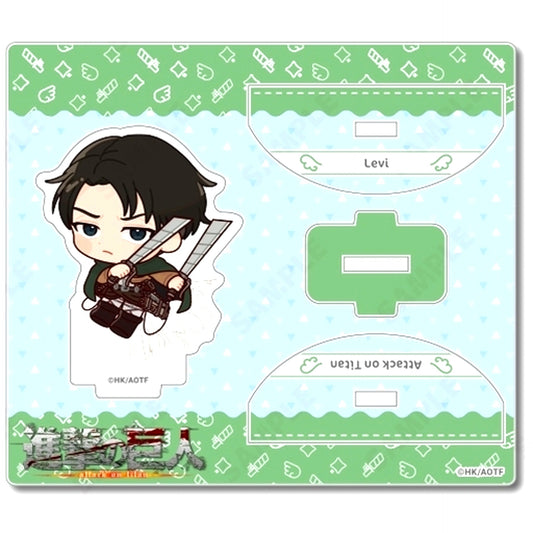 Levi 7. Attack on Titan Dekopachi Yuratsun Acrylic Stand [USED]