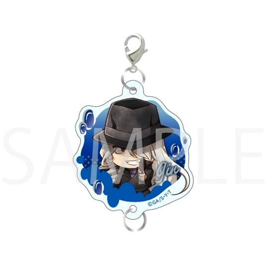 Gin Mini Character Bubble Detective Conan Tsunagaru Acrylic Charm [USED]