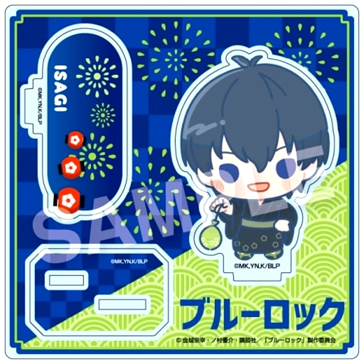 Yoichi Isagi Yukata Blue Lock Select Collection Acrylic Stand [USED]