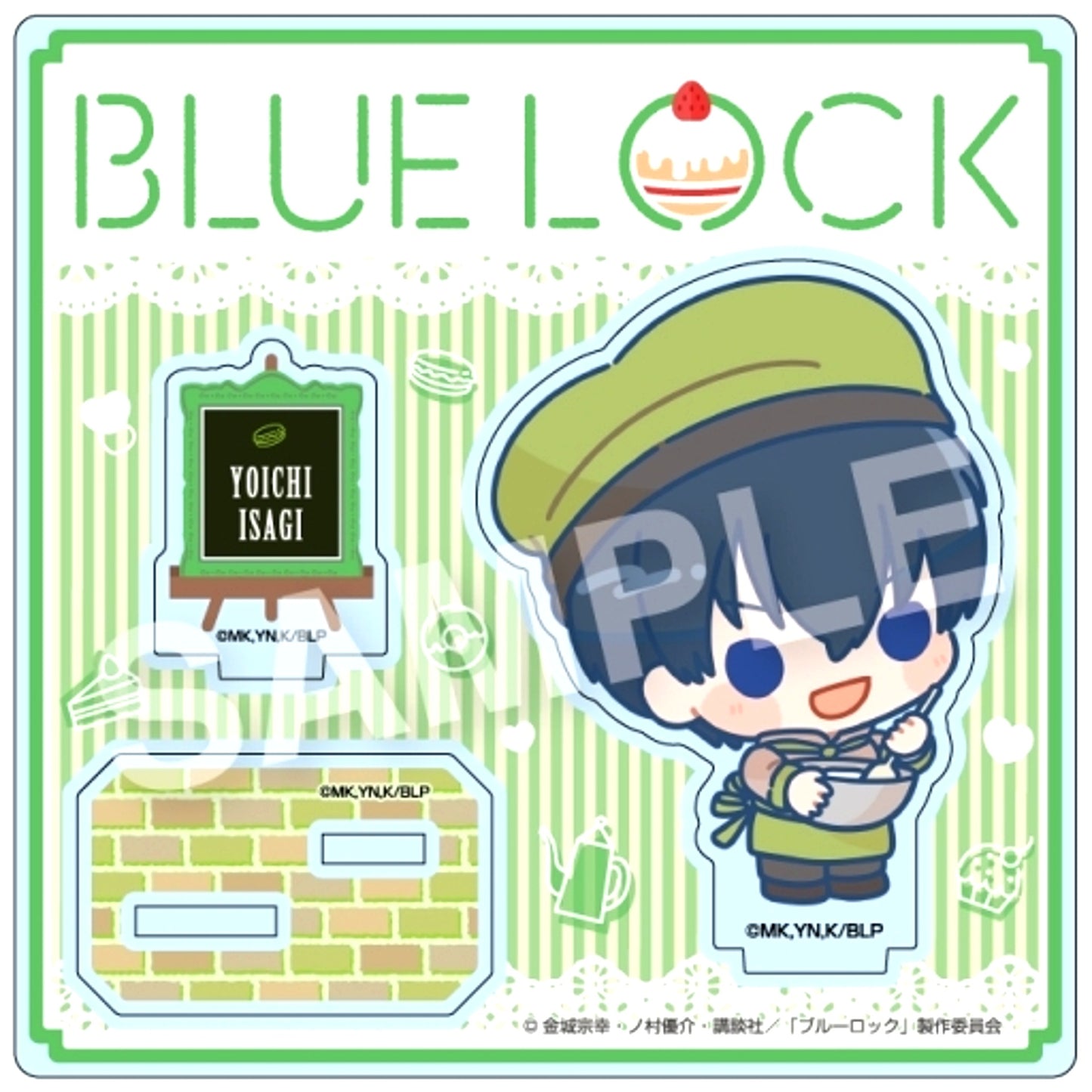 Yoichi Isagi Patissier Blue Lock Select Collection Acrylic Stand [USED]