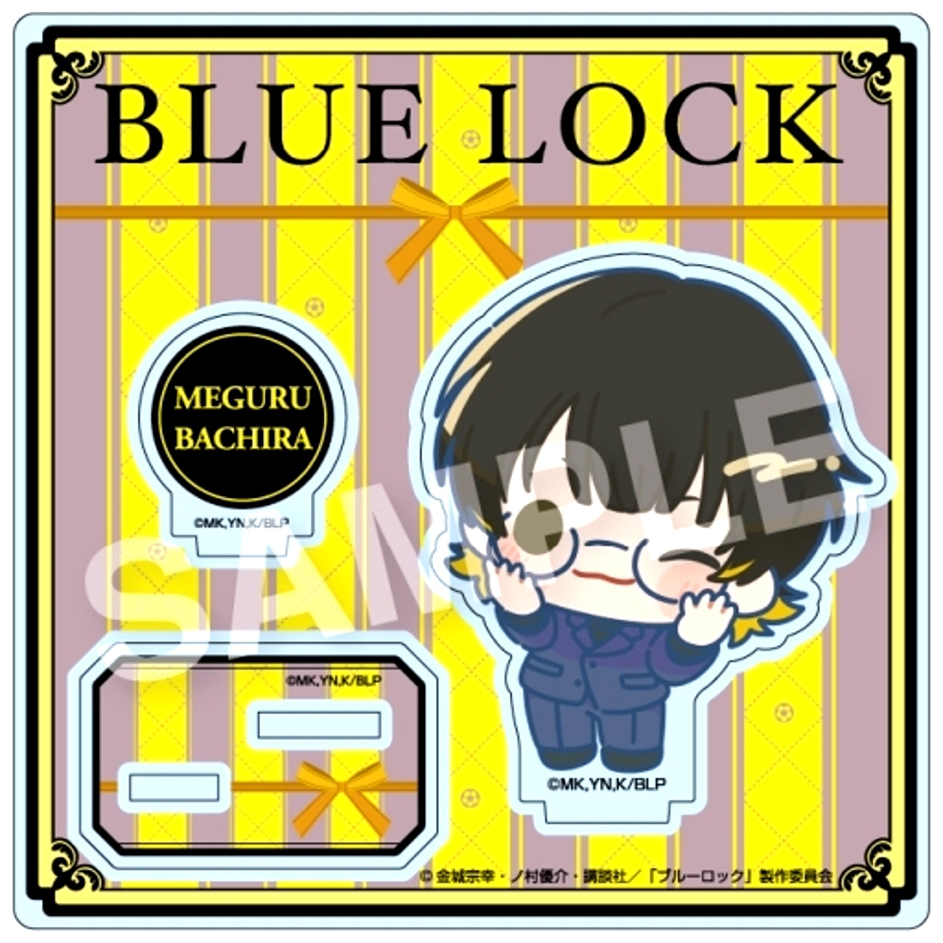 Meguru Bachira Suit + Glasses Blue Lock Select Collection Acrylic Stand [USED]