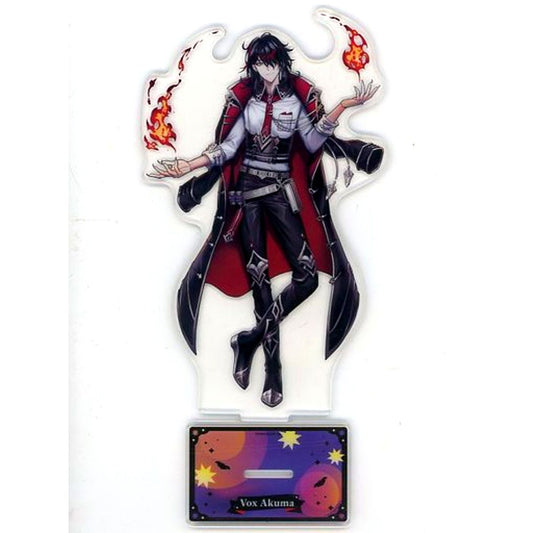 Vox Akuma Life-size Acrylic Stand Virtual YouTuber Nijisanji NIJISANJI EN Luxiem x KIRABASE Halloween Collaboration Cafe Taiwan Exclusive [USED]