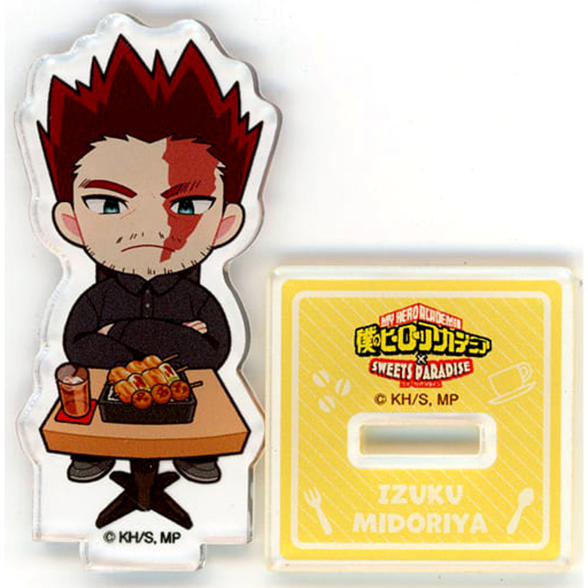 My Hero Academia x SWEETS PARADISE Endeavor Trading Acrylic Stand Acrylic Stands [USED]