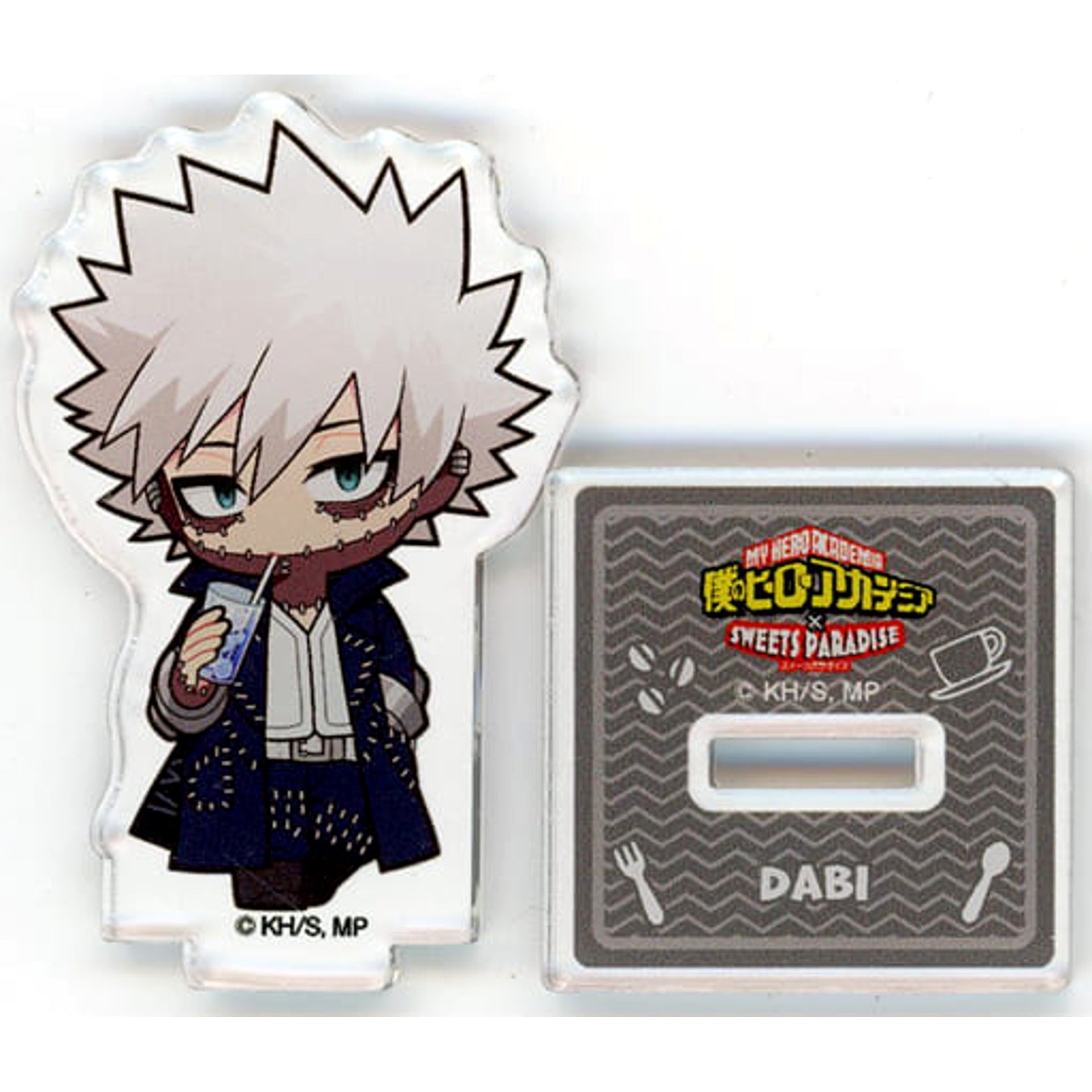 My Hero Academia Dabi Trading Acrylic Keychain Sweets Paradise Limited Acrylic Stands [USED]