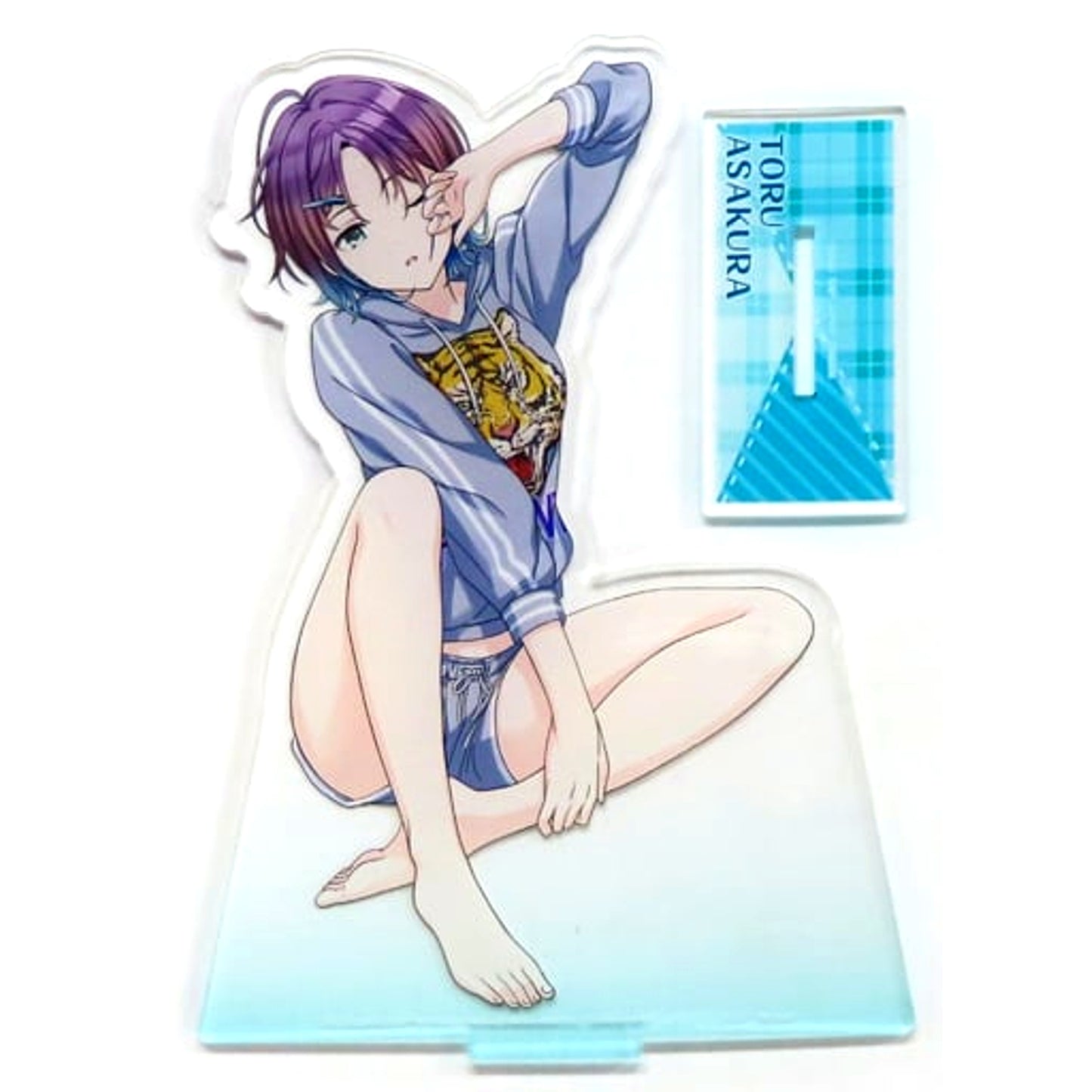 Toru Asakura THE IDOLM@STER SHINY COLORS Mega Acrylic Plate Private Dress Namco [USED]