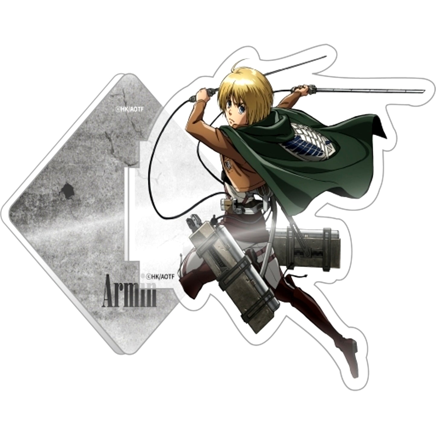 Armin Arlert Attack on Titan Vertical Maneuvering Acrylic Stand [USED]