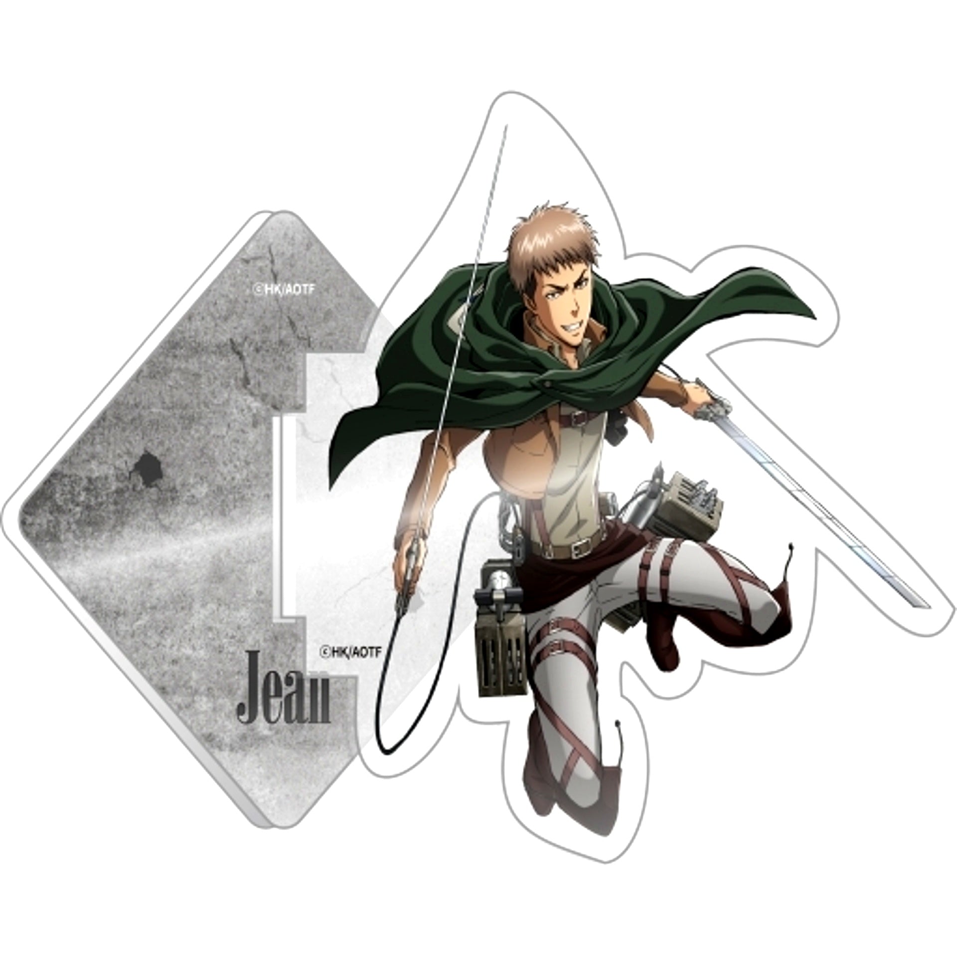 Jean Kirstein Attack on Titan Vertical Maneuvering Acrylic Stand [USED]