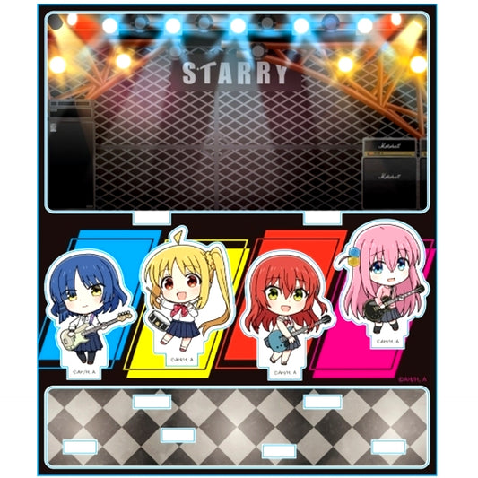 Hitori & Nijika & Ryo & Ikuyo Acrylic Diorama Bocchi the Rock! [USED]