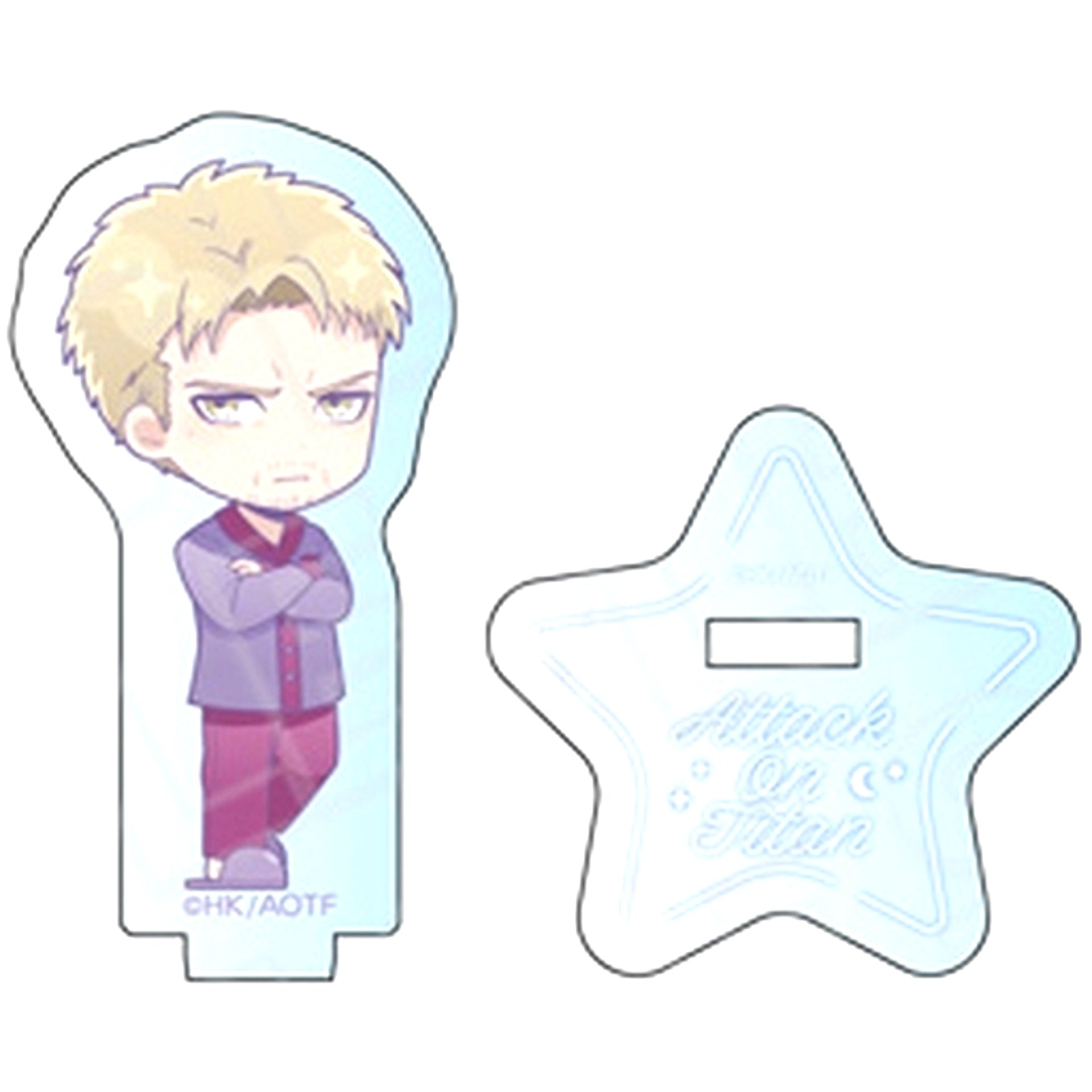 Reiner Braun Attack on Titan The Final Season Pajamas Ver. Mini Acrylic Stand [USED]