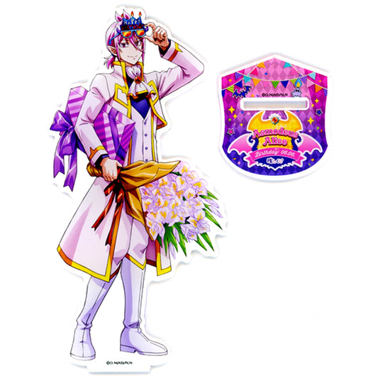Alice Asmodeus C Prize Big Acrylic Stand Oshi Kuji Welcome to Demon School! Iruma-kun Asmodeus Birthday Kuji [USED]