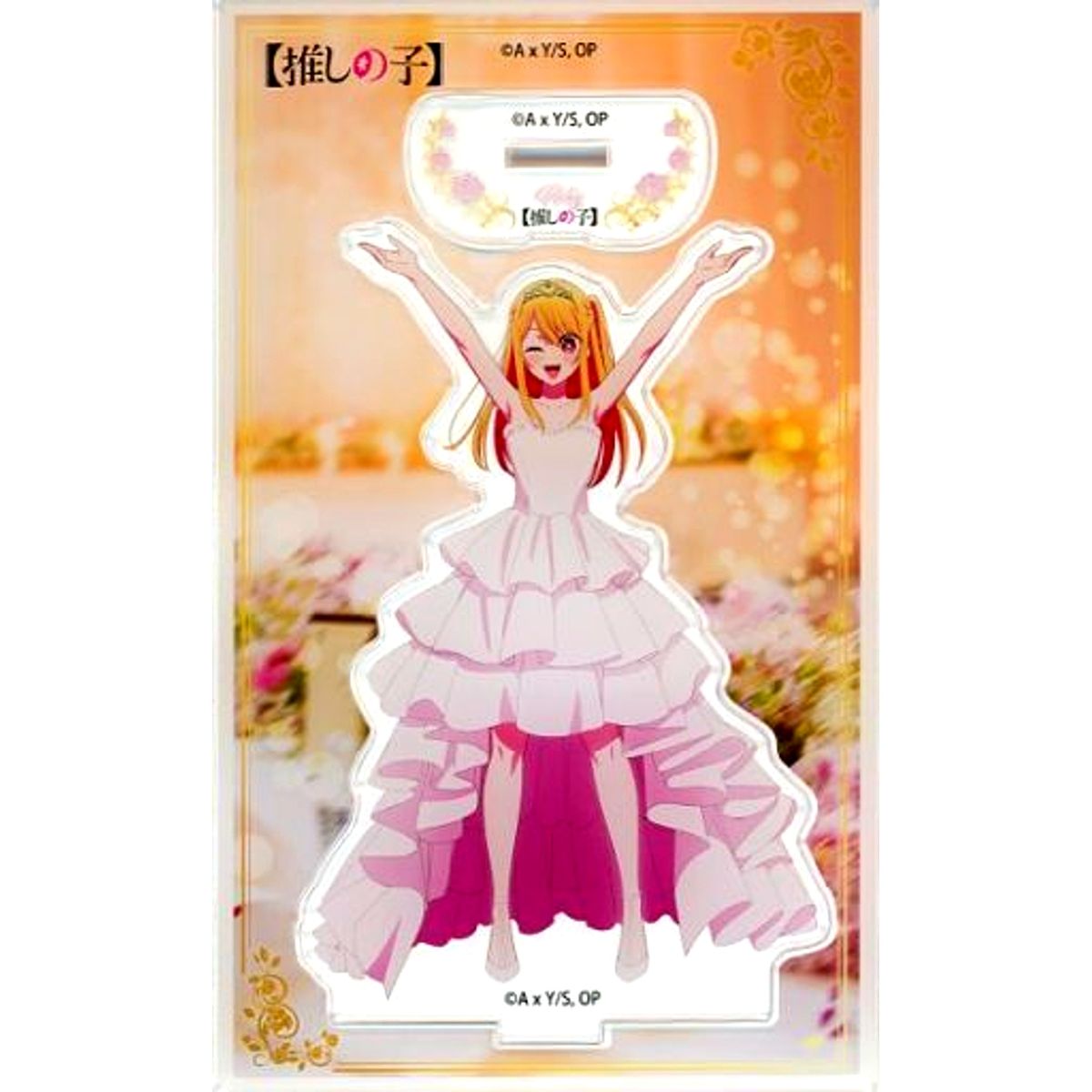 Ruby Hoshino Acrylic Stand Oshi No Ko x Karaoke no Tetsujin [USED]