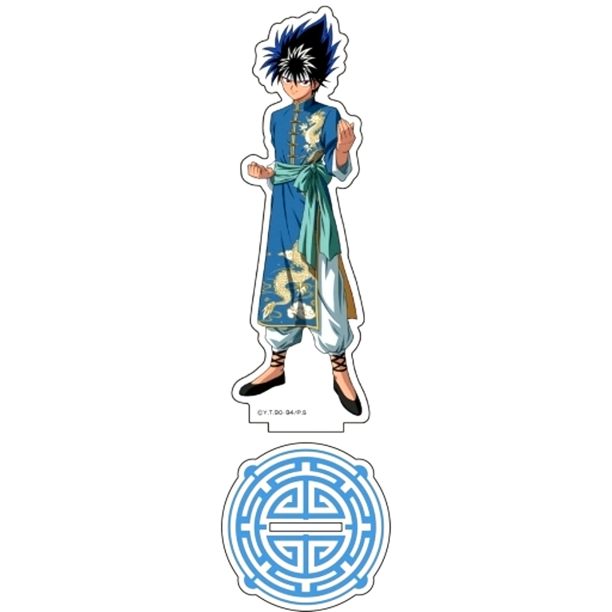 Hiei China Ver. Illustration Big Acrylic Stand Yu Yu Hakusho [USED]
