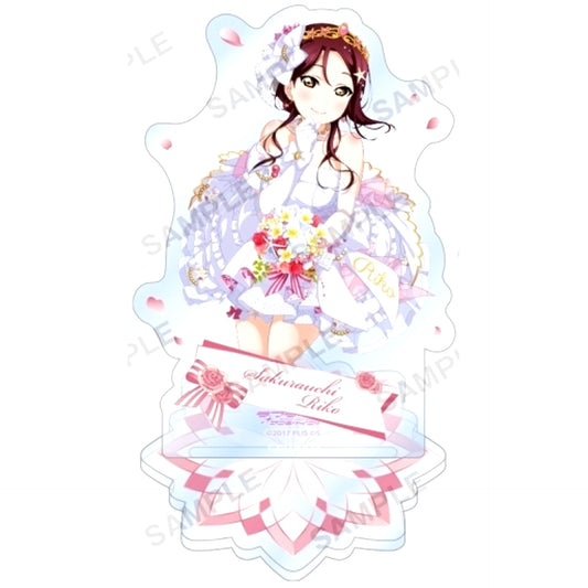 Riko Sakurauchi Aqours Shine Bride Ver. Acrylic Stand Love Live! School Idol Festival [USED]