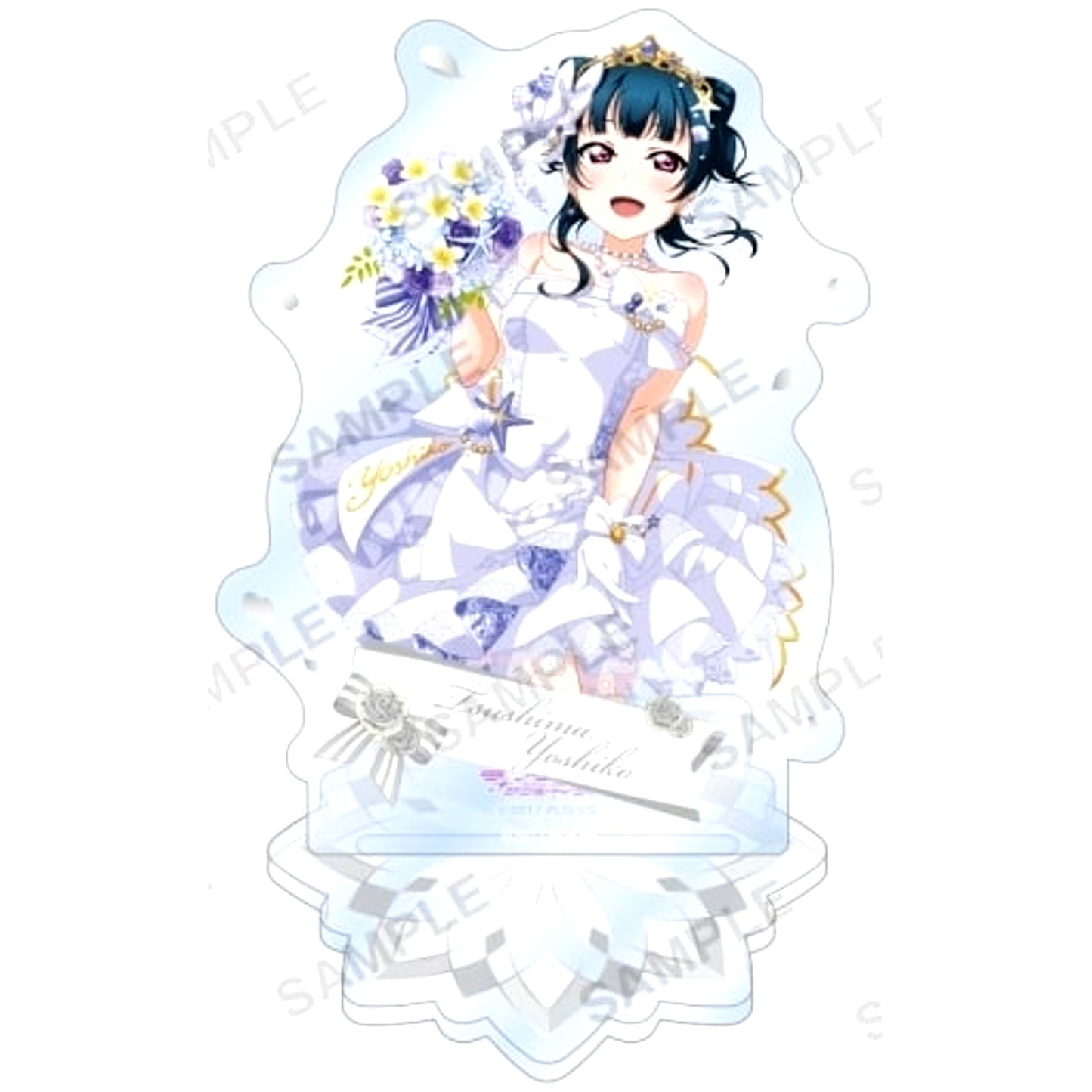 Yoshiko Tsushima Aqours Shine Bride Ver. Acrylic Stand Love Live! School Idol Festival [USED]