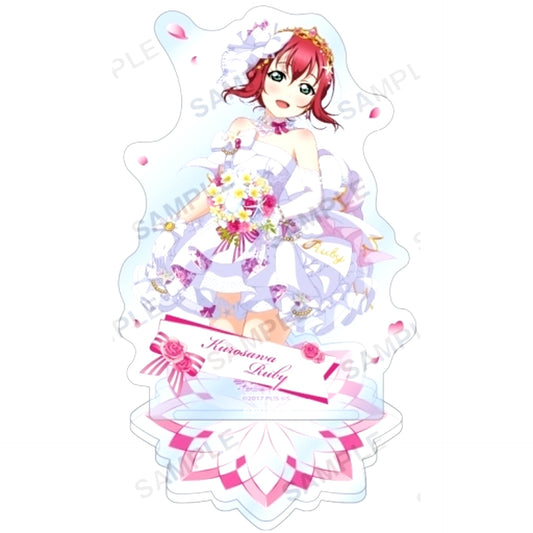 Ruby Kurosawa Aqours Shine Bride Ver. Acrylic Stand Love Live! School Idol Festival [USED]