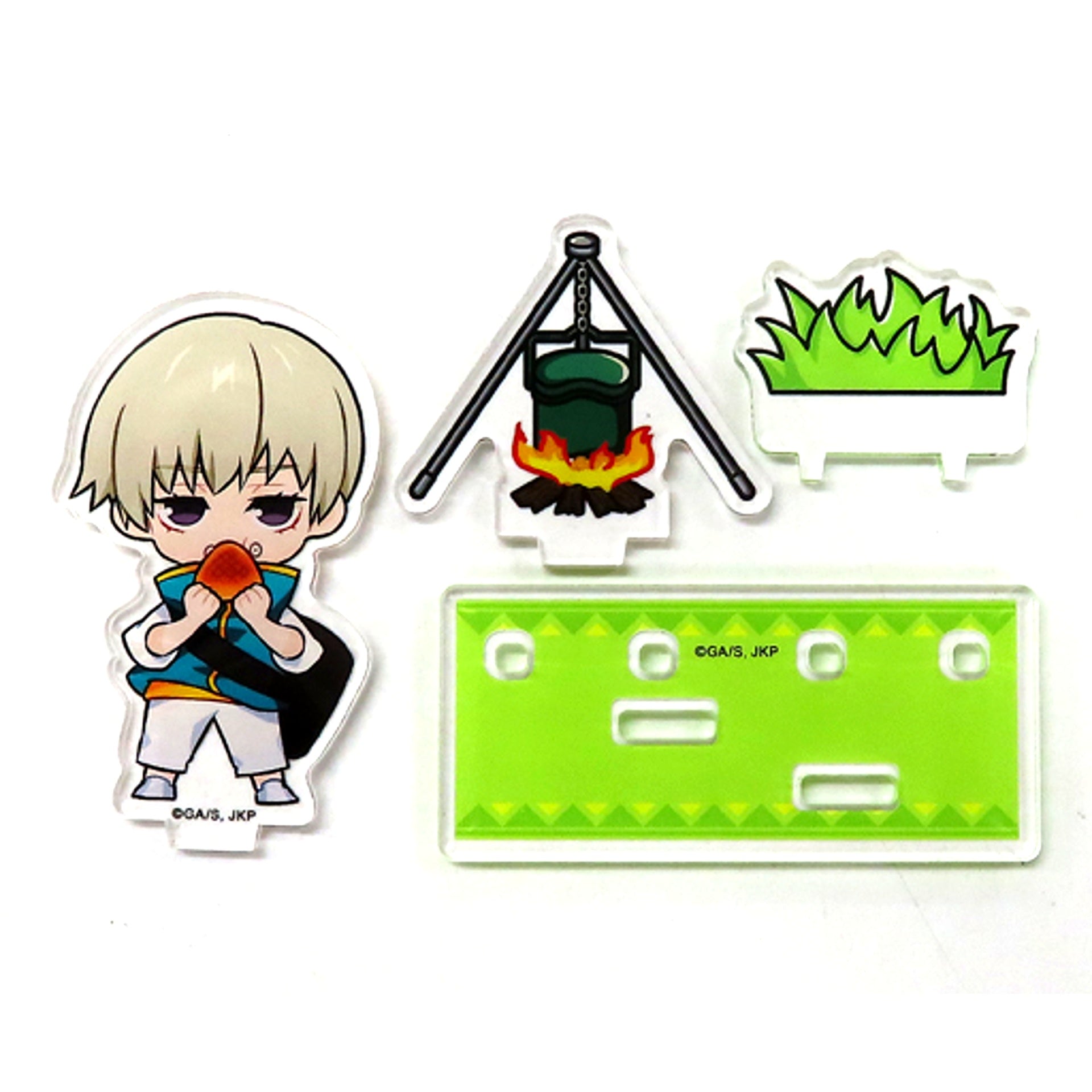 Toge Inumaki Acrylic Diorama Marukuji Jujutsu Kaisen Let's Go Camping! Daikichi 05 [USED]