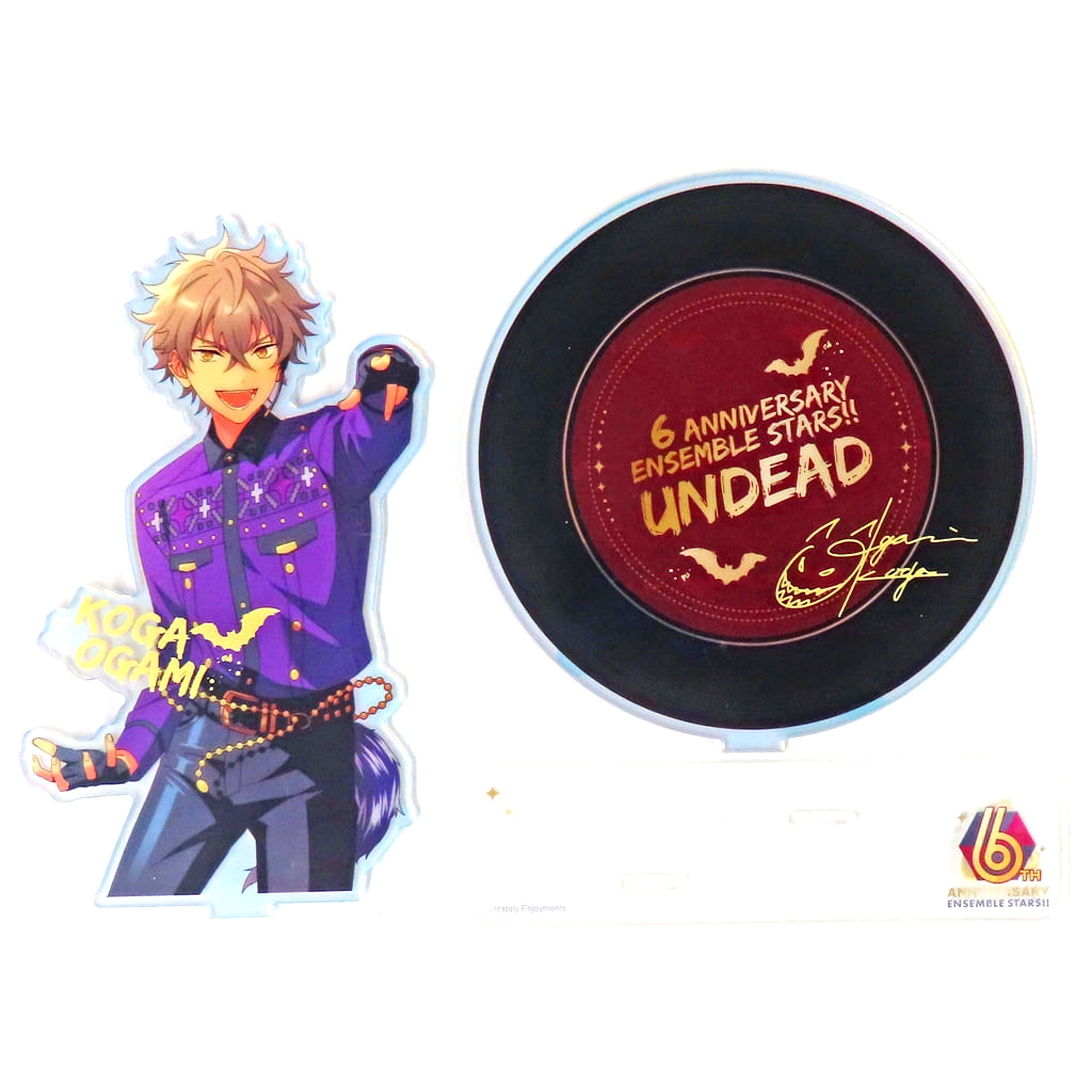 Koga Ogami Ensemble Stars!! Group Star Acrylic Stand China 6th Anniversary Goods Single [USED]