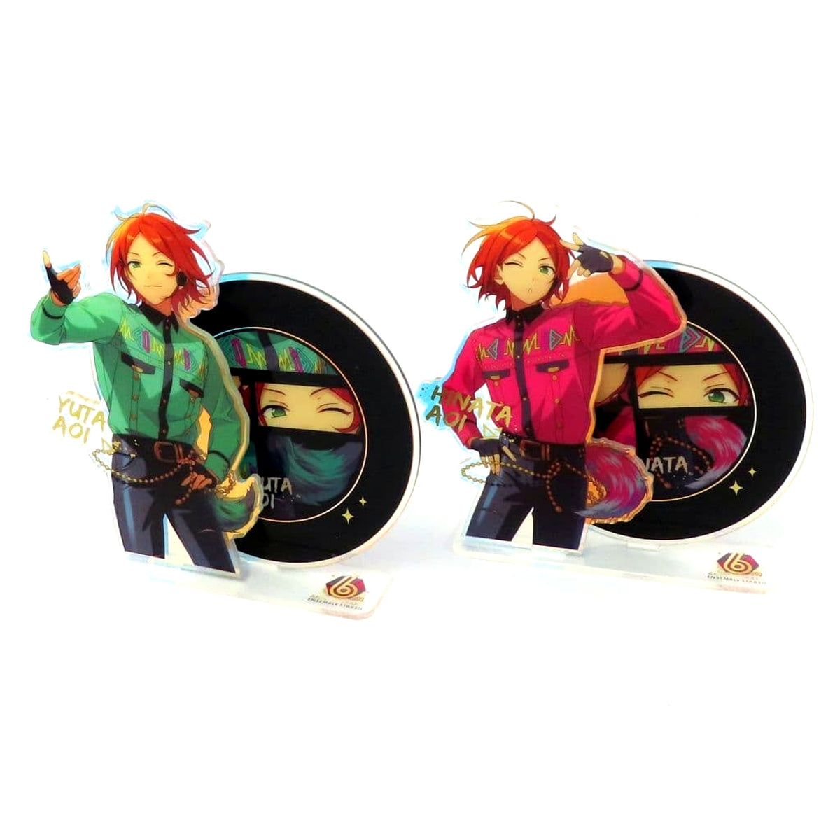2wink Ensemble Stars!! Group Star Acrylic Stand Set China 6th Anniversary Goods [USED]