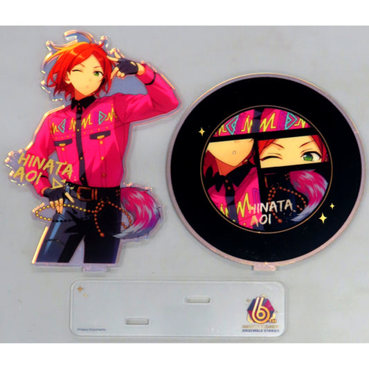 Hinata Aoi Qunxing Acrylic Stand China 6th Anniv Goods Ensemble Stars!! [USED]