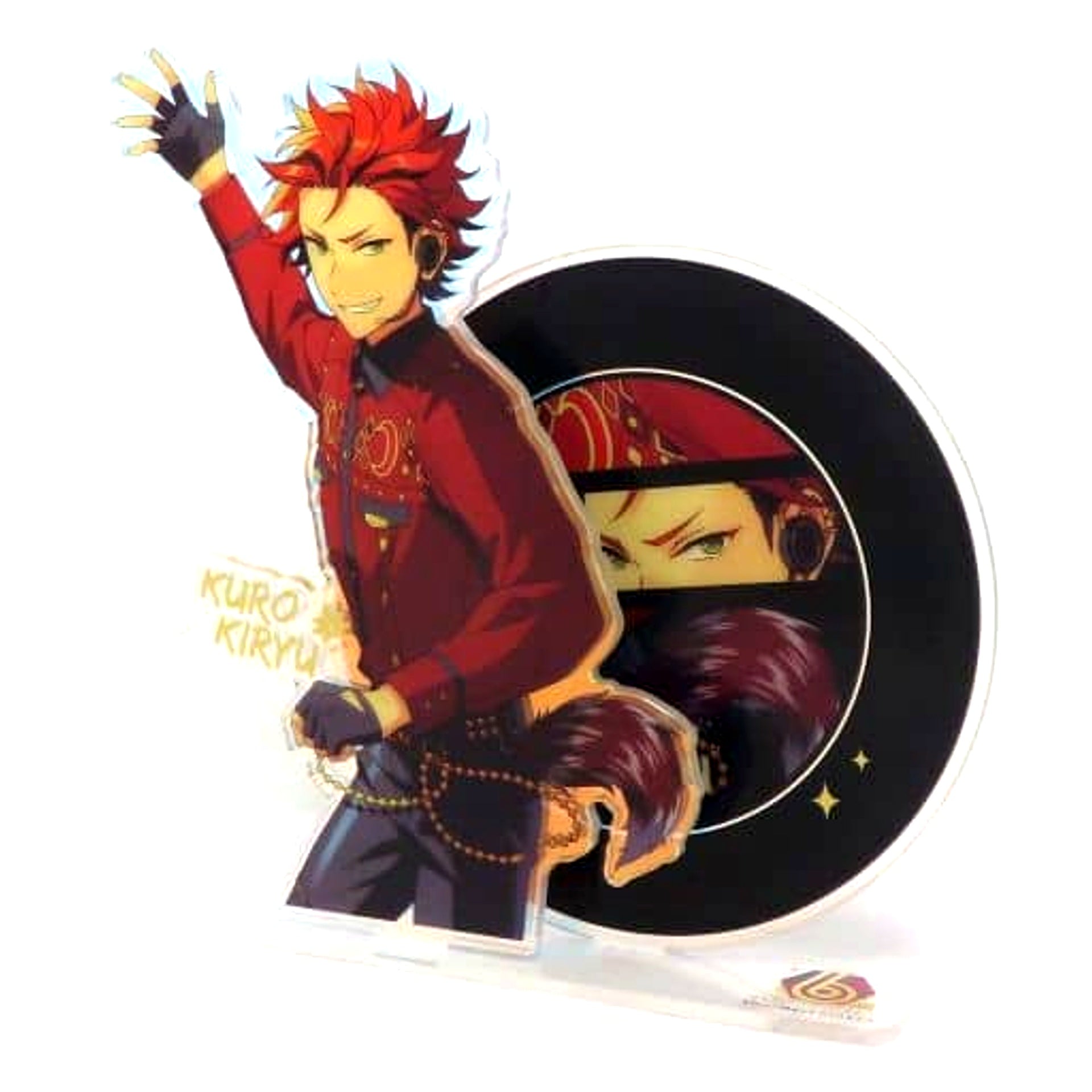 Kuro Kiryu Ensemble Stars!! Gunsei Acrylic Stand Single China 6th Anniversary [USED]