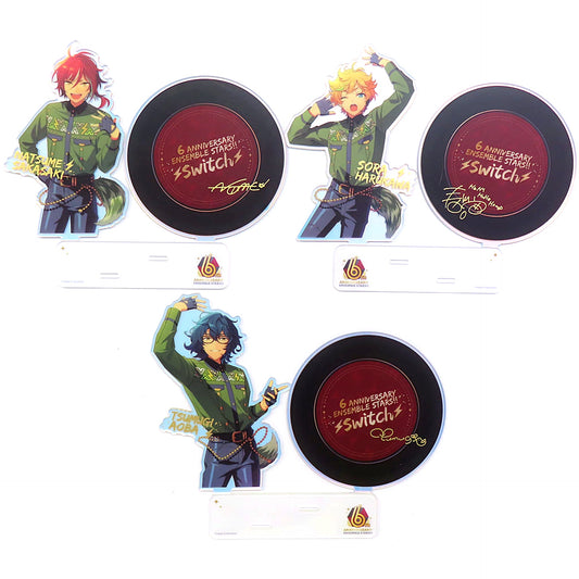 Switch Ensemble Stars!! Gunsei / Myriad Stars Acrylic Stand Set China 6th Anniversary Commemorative Goods [USED]
