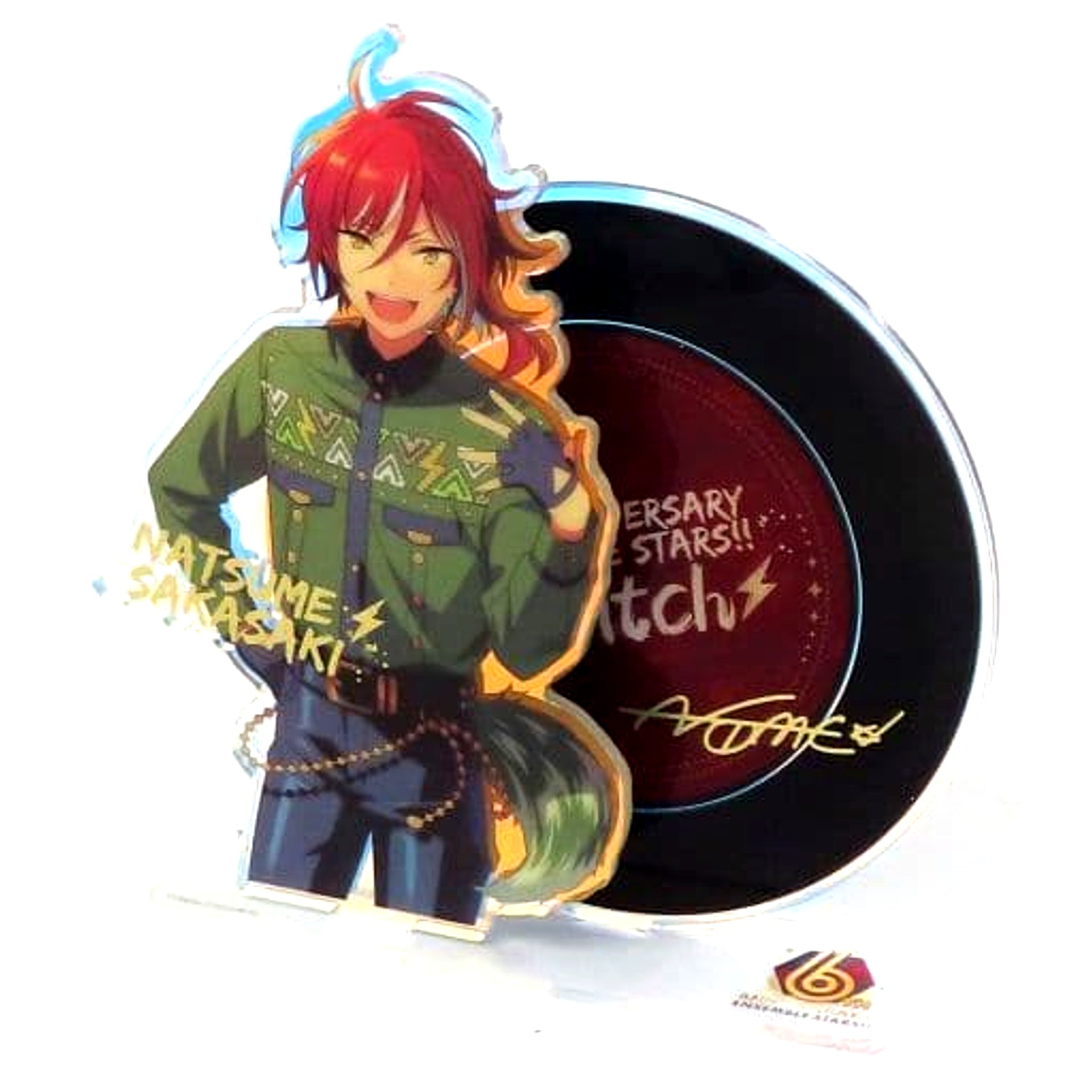 Natsume Sakasaki Ensemble Stars!! Gunsei / Myriad Stars Acrylic Stand Single Item China 6th Anniversary Commemorative Goods [USED]