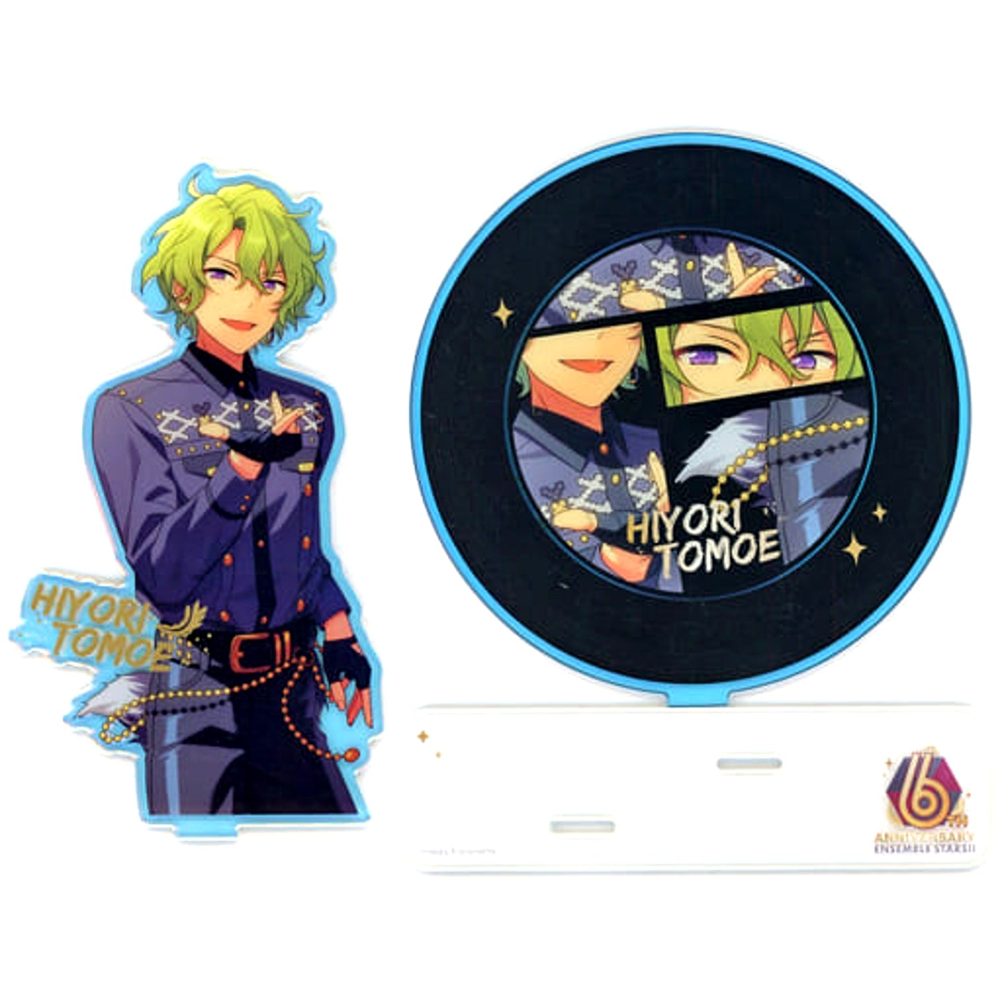 Hiyori Tomoe Ensemble Stars!! Myriad Stars Acrylic Stand Single Item China 6th Anniversary Goods [USED]